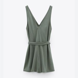 Zara Loose-Fitted Jumpsuit Romper